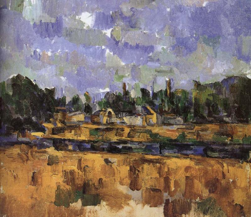 Paul Cezanne Oeverstaten France oil painting art